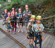 GeschwisterTAG im Kletterwald Sayn