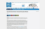 Gesunde Geschwister chronisch kranker Kinder