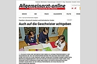 "Auch auf Geschwister achtgeben" 
