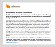 Letzte Chance zur Teilnahme an unserer Preisverleihung 