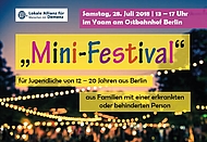 "Mini-Festival" für Jugendliche in Familien mit einer Erkrankung, Demenz oder Beeinträchtigung