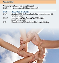 Runder Tisch Geschwister