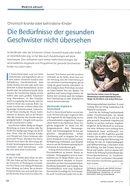 Neuer Artikel über Geschwister und FamilienBande