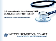 1. Internationaler Hausärztetag in Bonn
